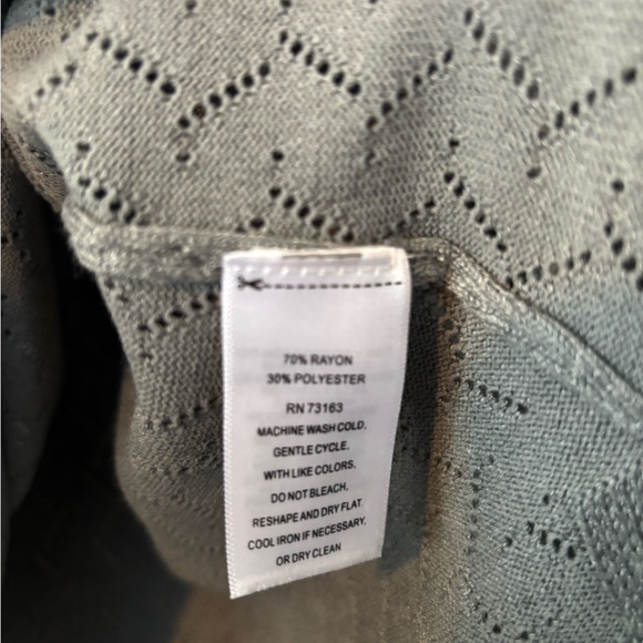 Cable & Gauge grey sweater size M - Picture 5 of 5